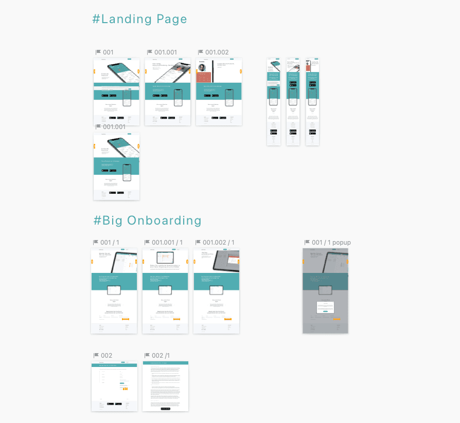 Hermine web app user flow 1