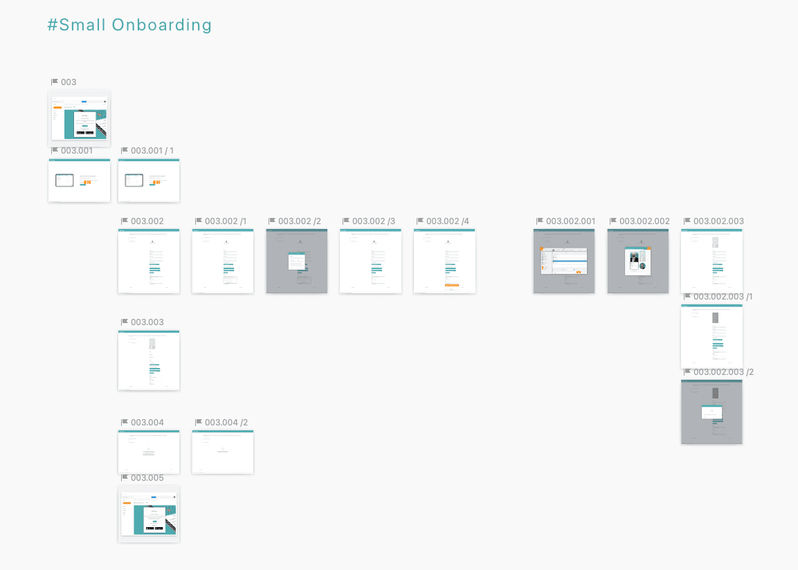 Hermine web app user flow 4