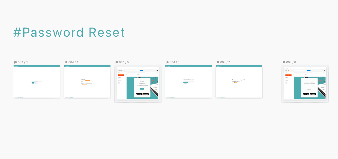 Hermine web app user flow 5