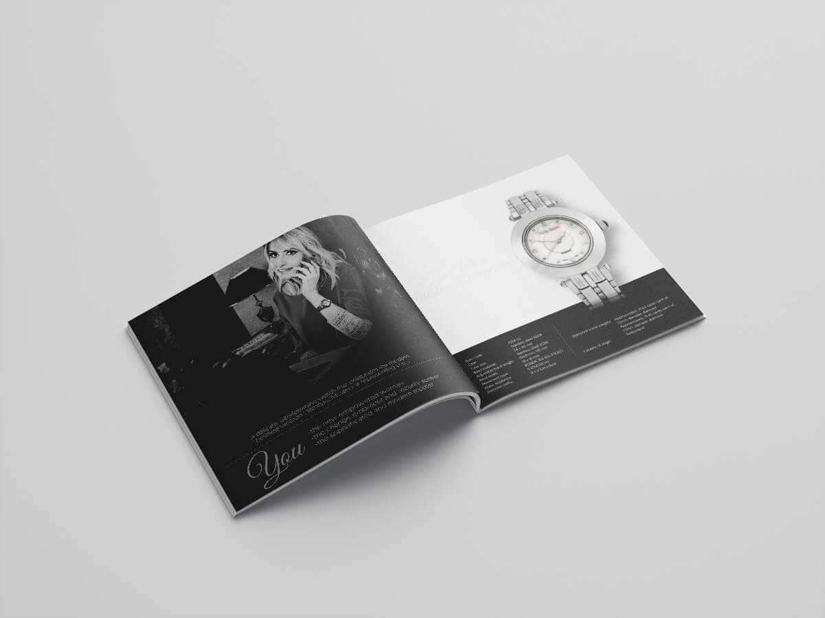 Philip Zepter Mystery brochure mockup