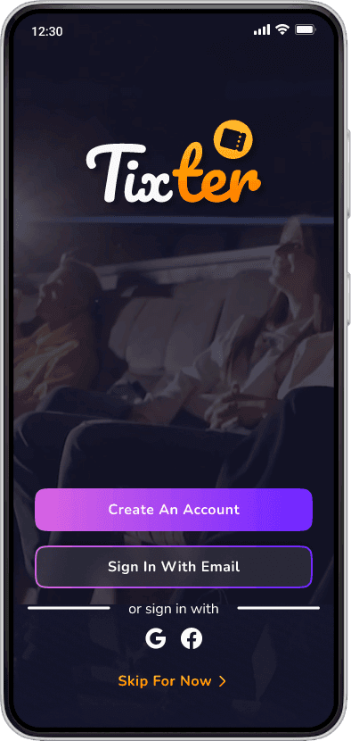 Userflow mockup screen 1