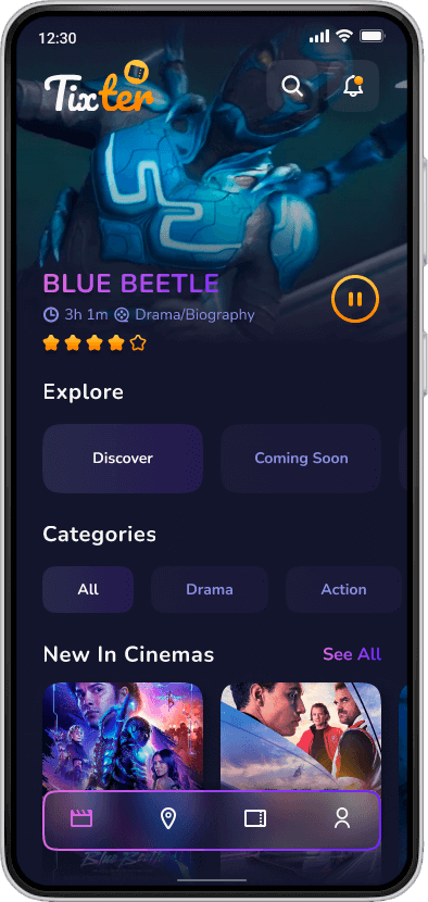 Userflow mockup screen 2