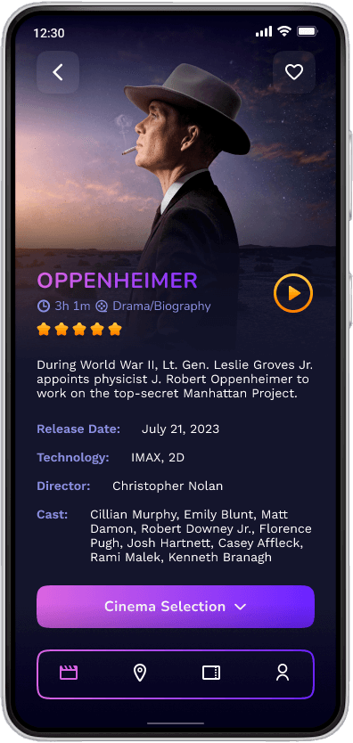 Userflow mockup screen 3